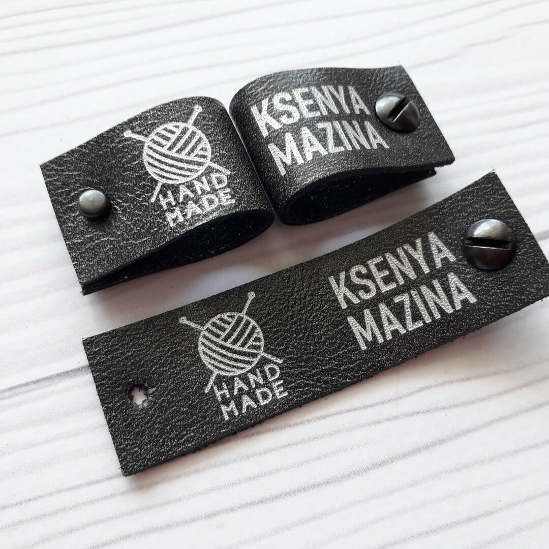 Кожаные бирки для одежды Кожаные бирки для одежды