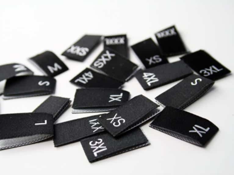 Бирки-размерники для одежды Бирки-размерники для одежды